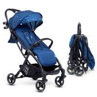 Mee Mee Auto Glide Baby Stroller with One-Button Auto Fold, Anti-Tip C-Arc Frame & Shock Absorption | Compact Travel Pram with 5-Point Harness, Recline Seat, UV Canopy, Storage Basket (0–3 Years)
