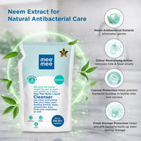 Mee Mee Liquid Cleanser 500 ml | Anti-Bacterial Formula Kills 99.9% Germs | For Bottles, Nipples, Accessories, Toys, Fruits & Vegetables | Alcohol-Free, One-Drop Cleaning, Dermatologically Tested