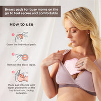 Mee Mee Disposable Nursing & Maternity Breast Pads 36 Pcs | Ultra Thin Honeycomb Pads with Leak Guard | Super Absorbent Soft Cotton | Compact, Leakproof, Skin-Friendly, Breastfeeding Pads for New Moms