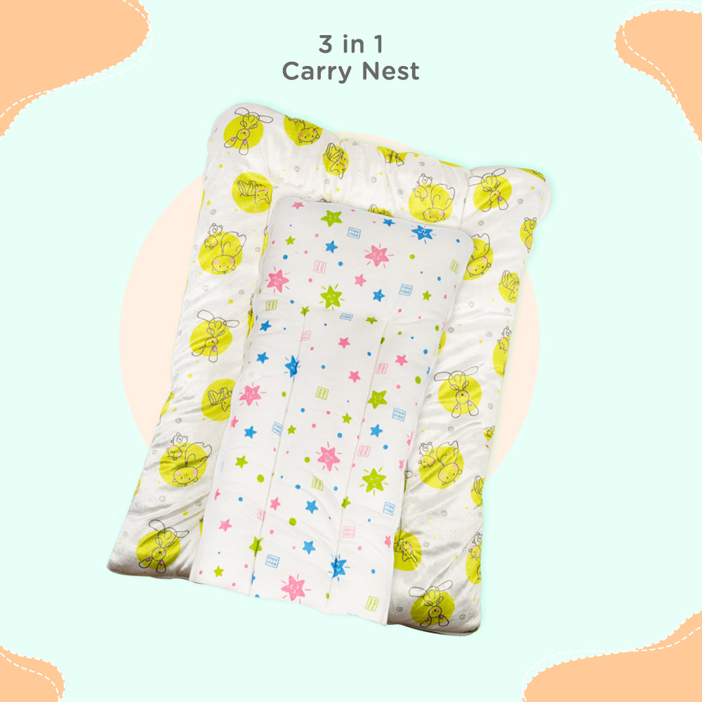 Mee Mee Baby Warm Sleeping Bag Sack | Padded Travel Carry Nest for Baby (Animal Theme)