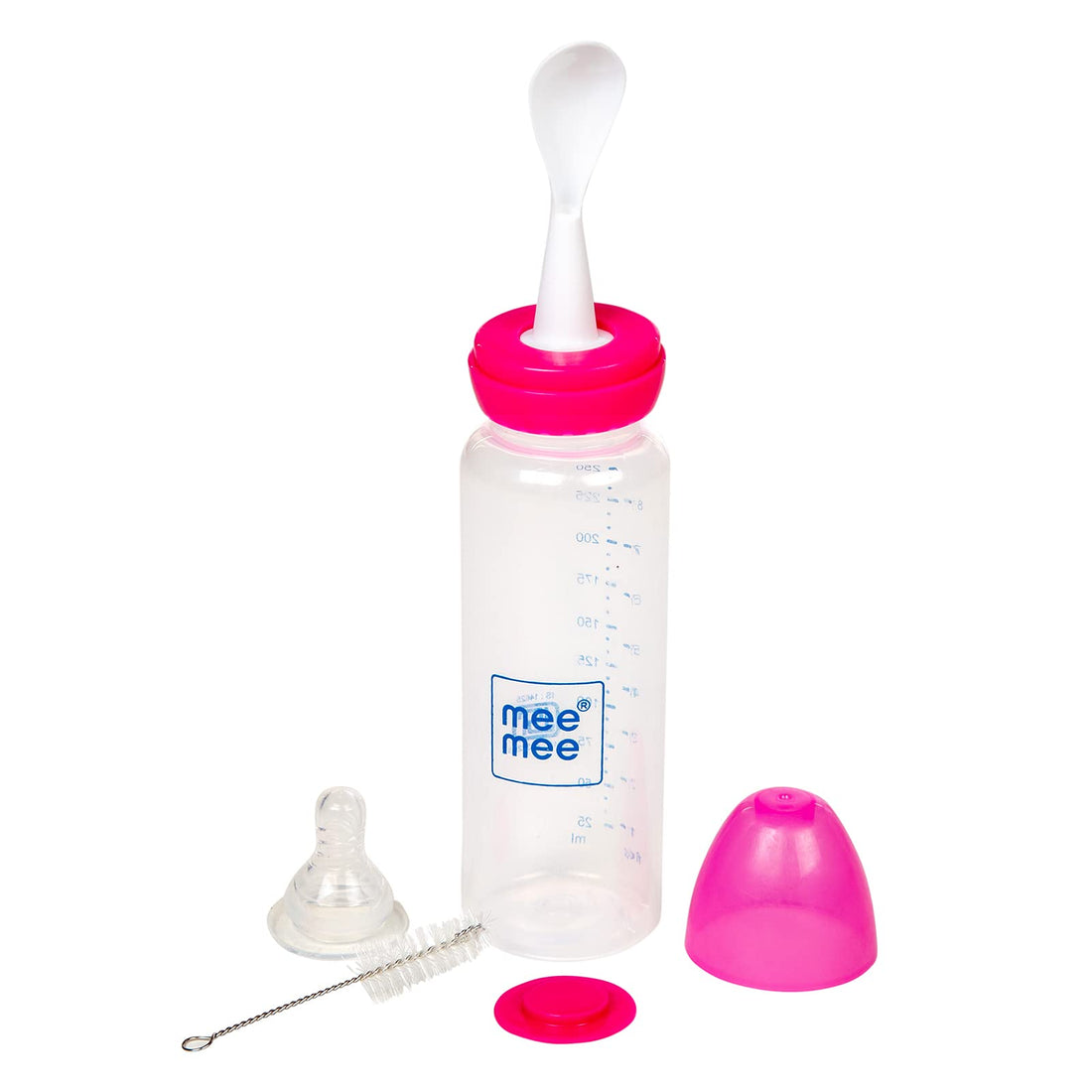 Mee Mee - 2 In 1 Baby Feeding Bottle, 250ML