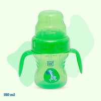 Mee Mee 2 in 1 Spout & Straw Sipper Cup (150 ml) | Anti-Spill Sippy Cup with Soft Silicone Spout & Straw