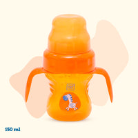 Mee Mee 2 in 1 Spout & Straw Sipper Cup (150 ml) | Anti-Spill Sippy Cup with Soft Silicone Spout & Straw