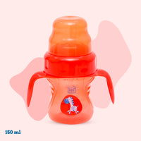 Mee Mee 2 in 1 Spout & Straw Sipper Cup (150 ml) | Anti-Spill Sippy Cup with Soft Silicone Spout & Straw