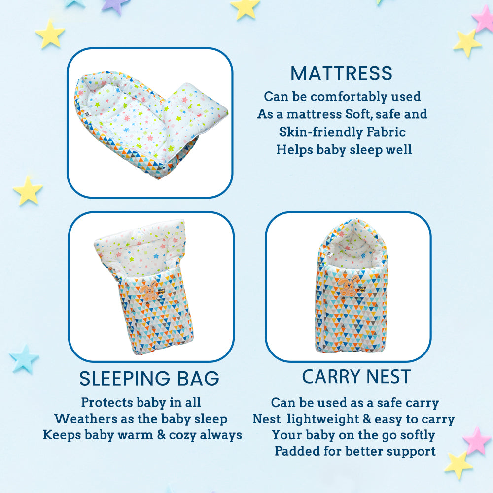 Mee Mee - Bag Sack with Multiple Zipper Closure
