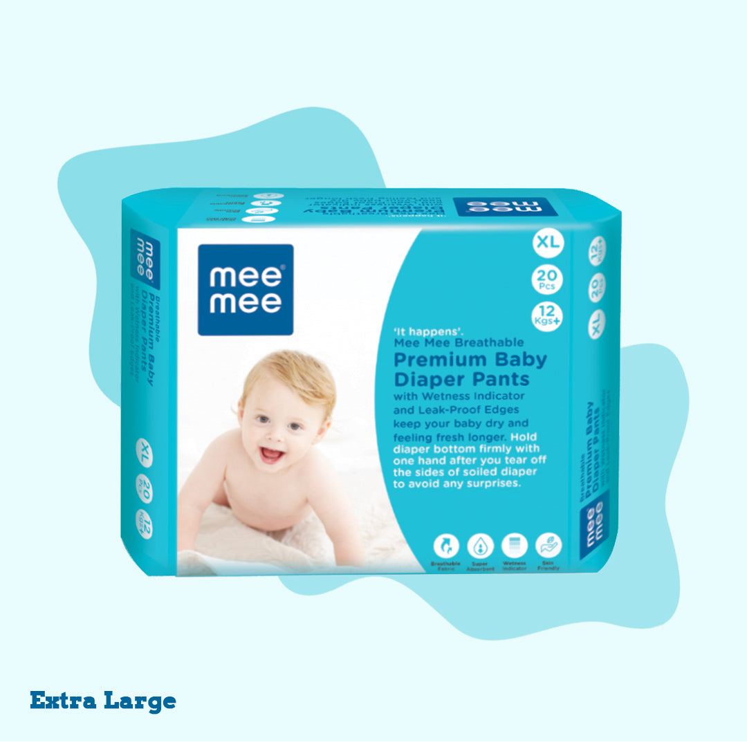 Premium Baby Diaper Pants - XLarge, 20 Pcs