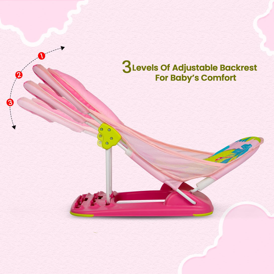 Mee Mee - Baby Bather with 3 levels of adjustable backrest