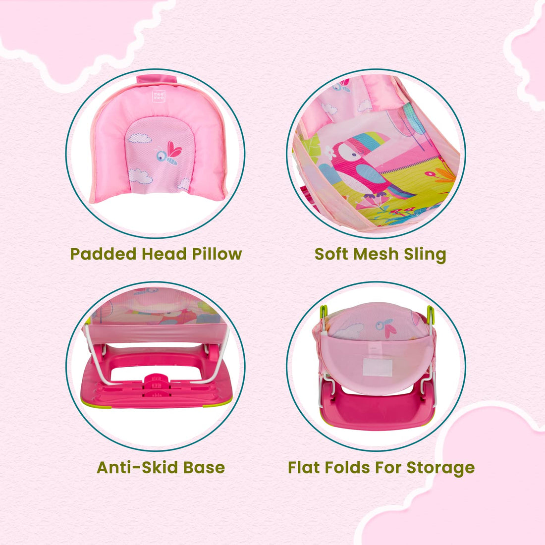 Mee Mee - Padded Head Support Bather