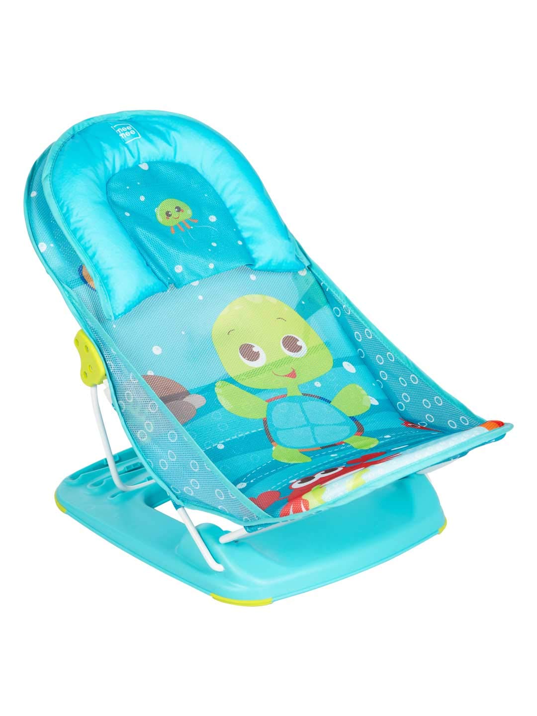 Mee Mee - Baby Bather with Reclining Seat, Turtle Design