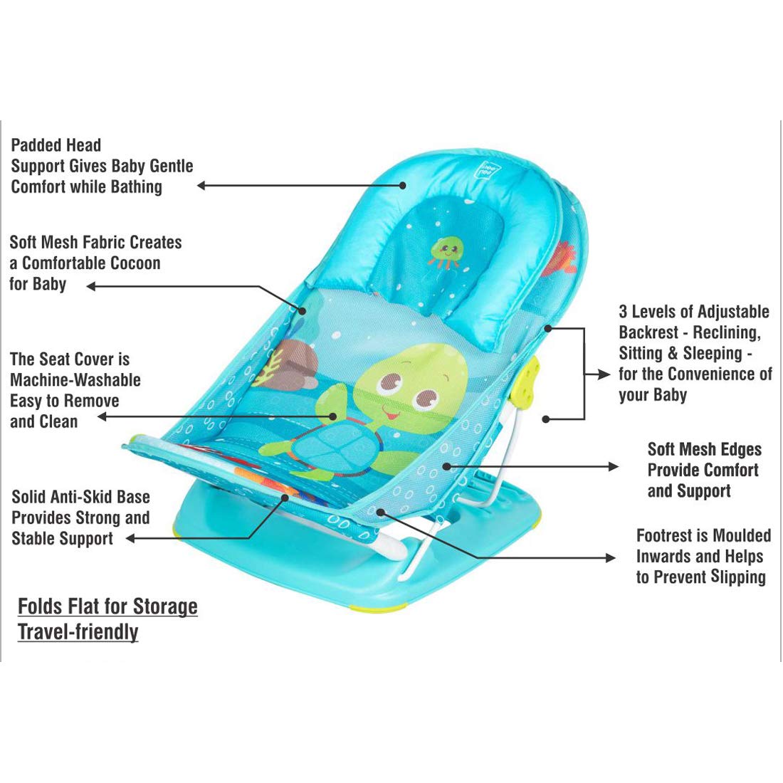 Mee Mee - Travel Friendly Baby Bather