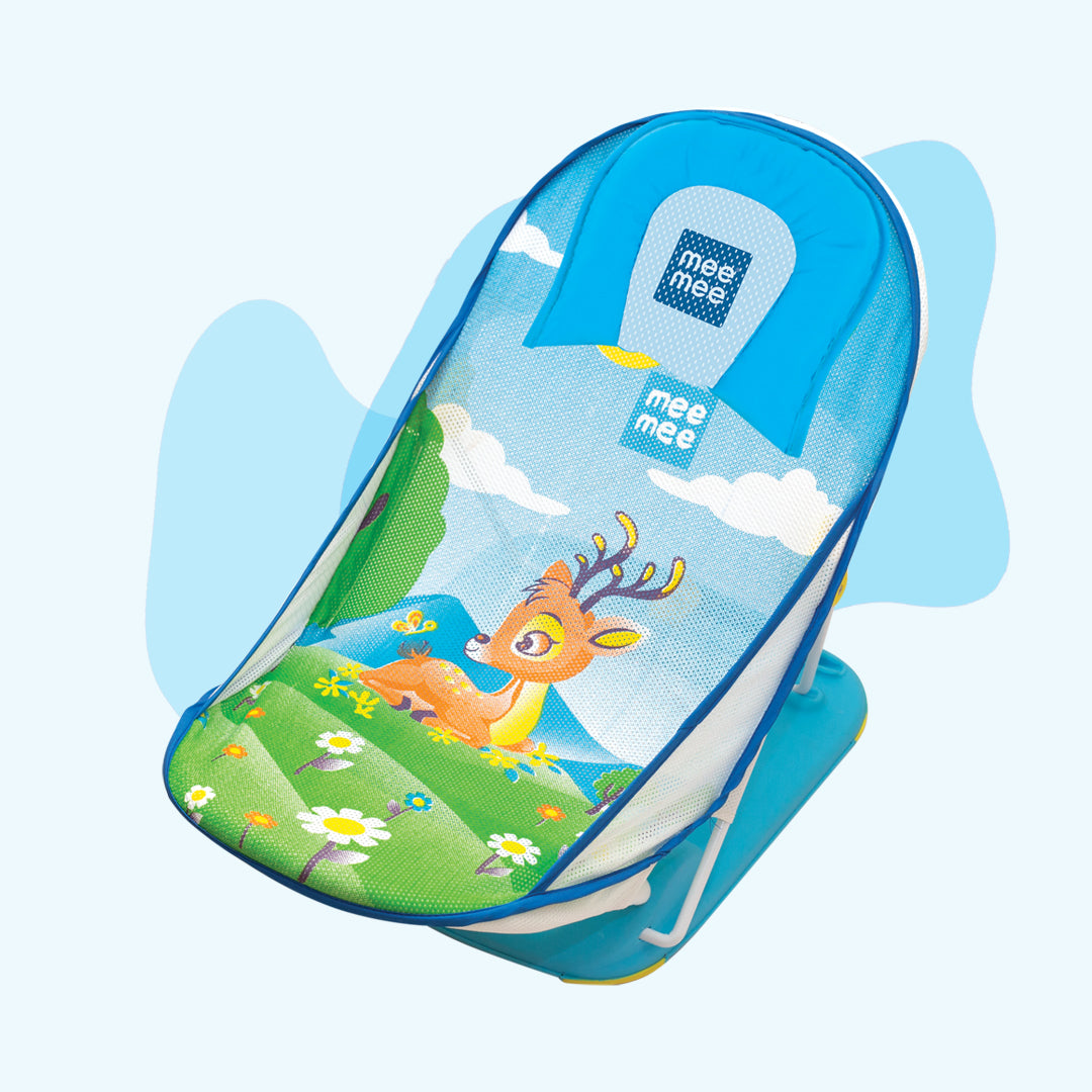 Mee Mee - Compact Anti-Skid Baby Bather with Reclining Seat