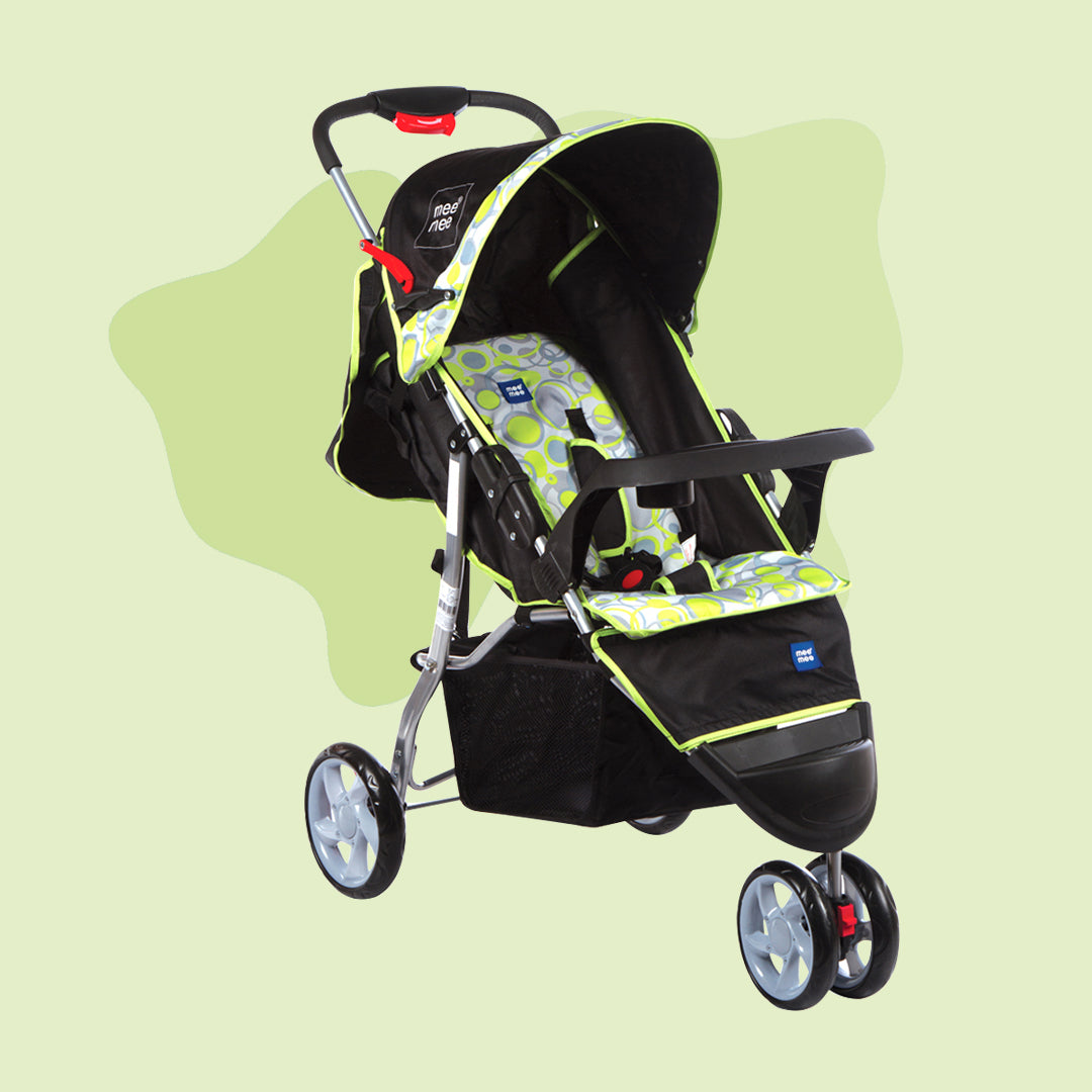 Mee Mee Lightweight Baby Stroller with Compact Folding | Airport Friendly  Stroller