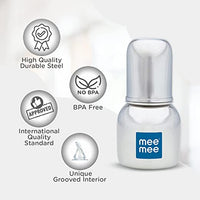 Mee Mee - Milk-Safe Steel Feeding Bottle with Anti-Colic Teat