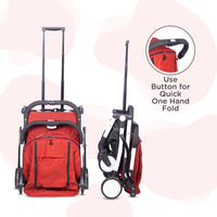 Mee Mee Premium Portable Baby Stroller Pram with Compact Tri-Folding Trolley