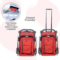 Mee Mee Premium Portable Baby Stroller Pram with Compact Tri-Folding Trolley