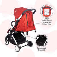 Mee Mee Premium Portable Baby Stroller Pram with Compact Tri-Folding Trolley