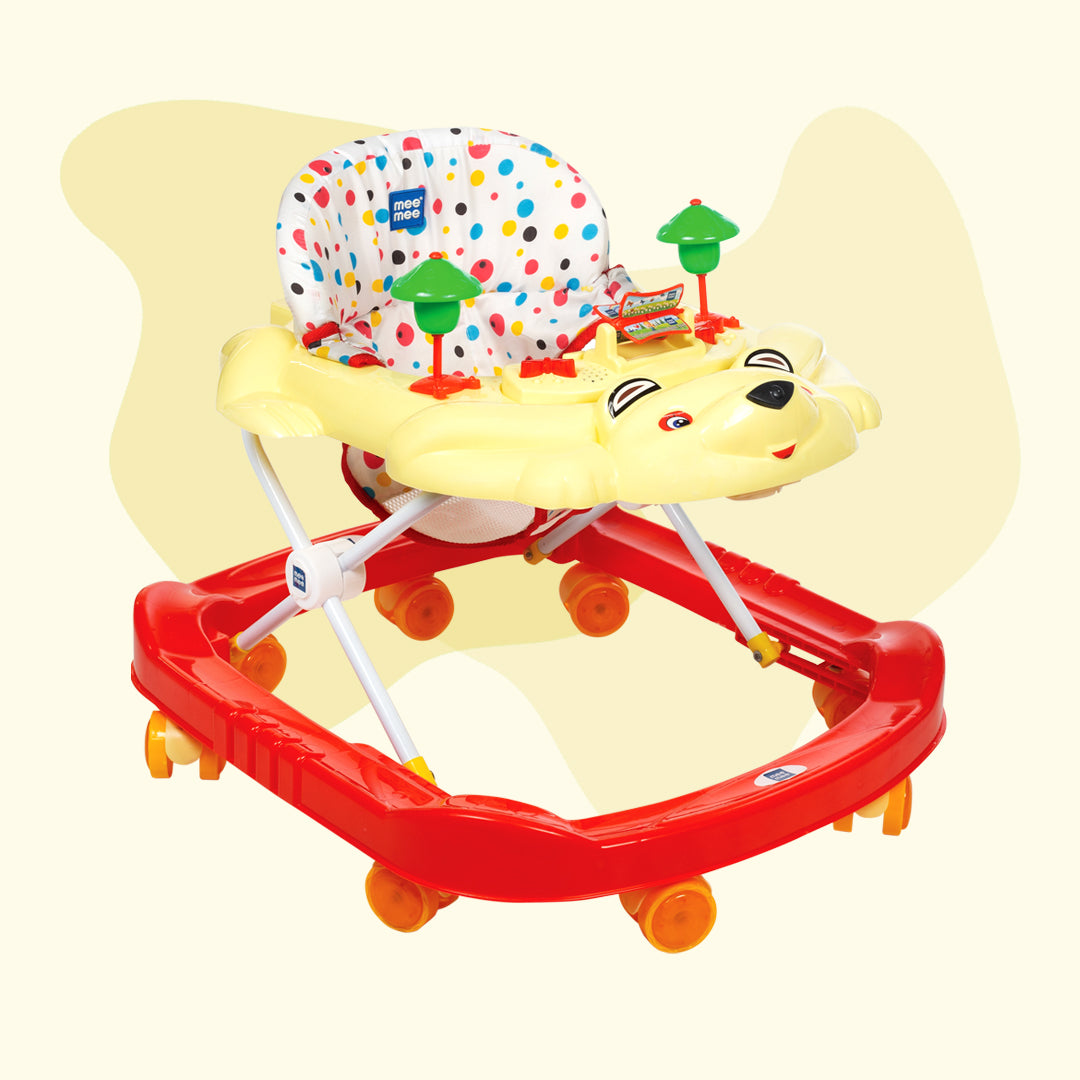 Mee Mee - Simple Step Baby Walker with Musical Activity Tray