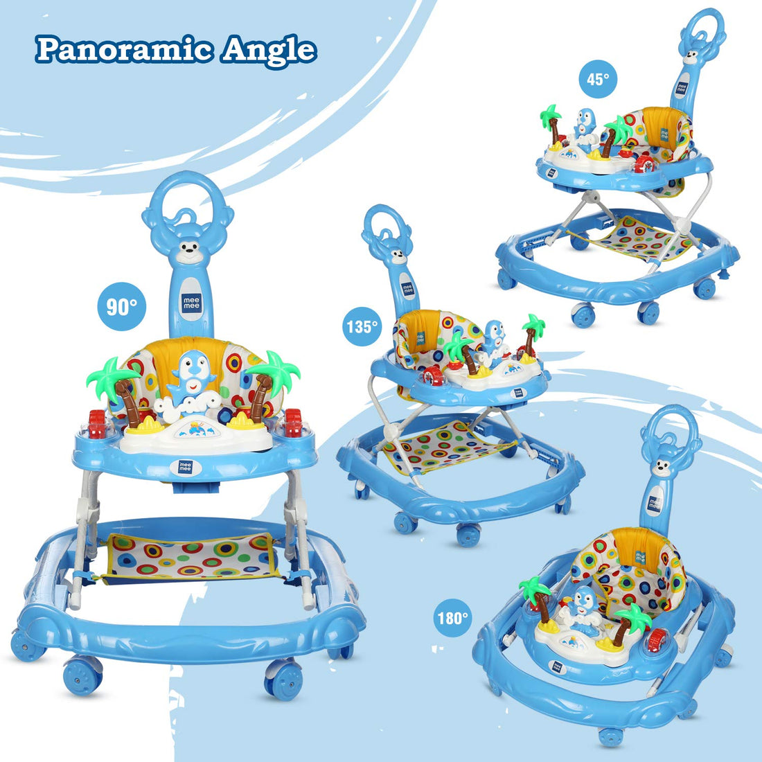 Mee Mee - Baby Walker with Panoramic Angle