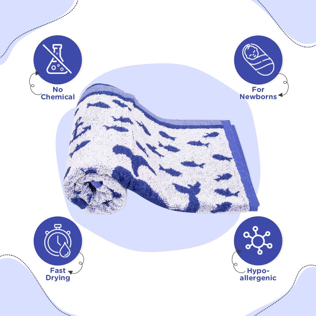 Mee Mee - Hypo-allergenic Baby Towel