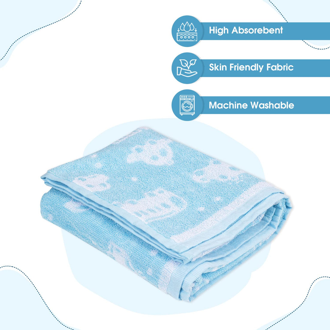 Mee Mee - High Absorbent Bamboo Cotton Baby Towel