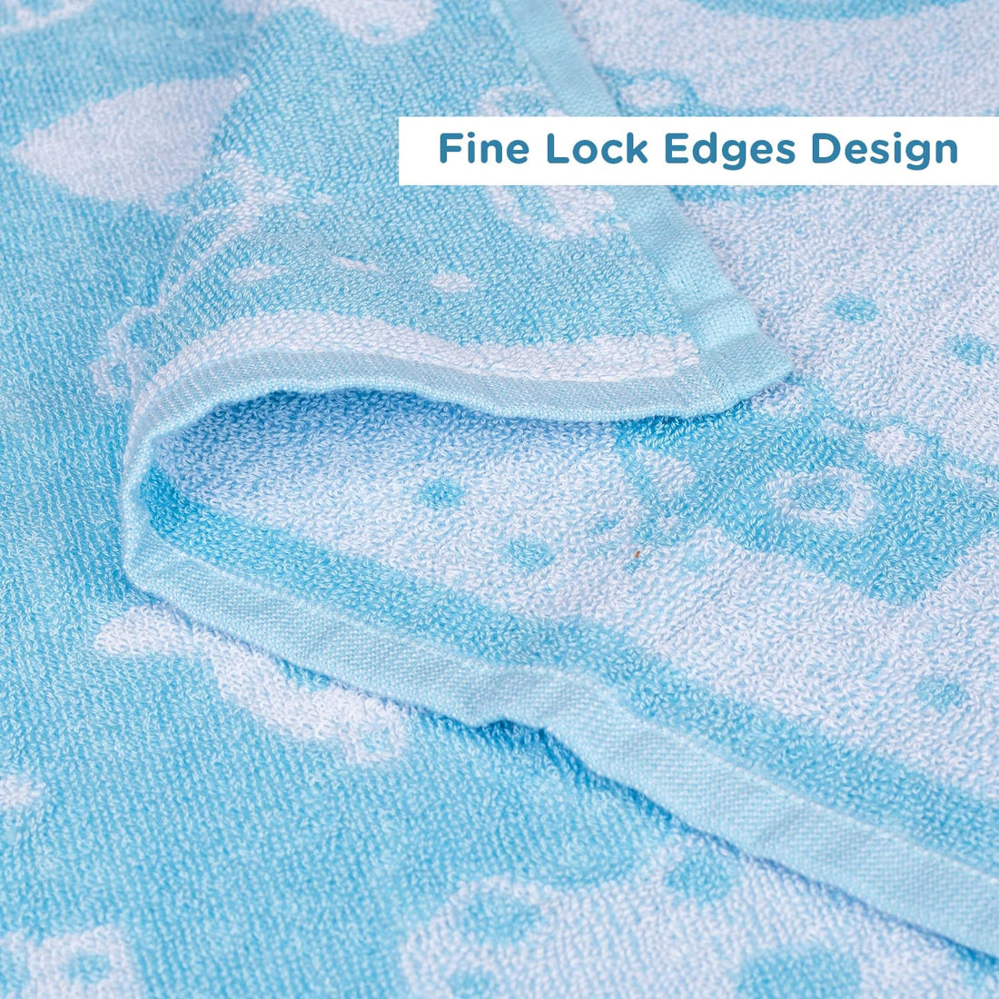 Mee Mee - Baby Towel with Fine Lock Edges Design