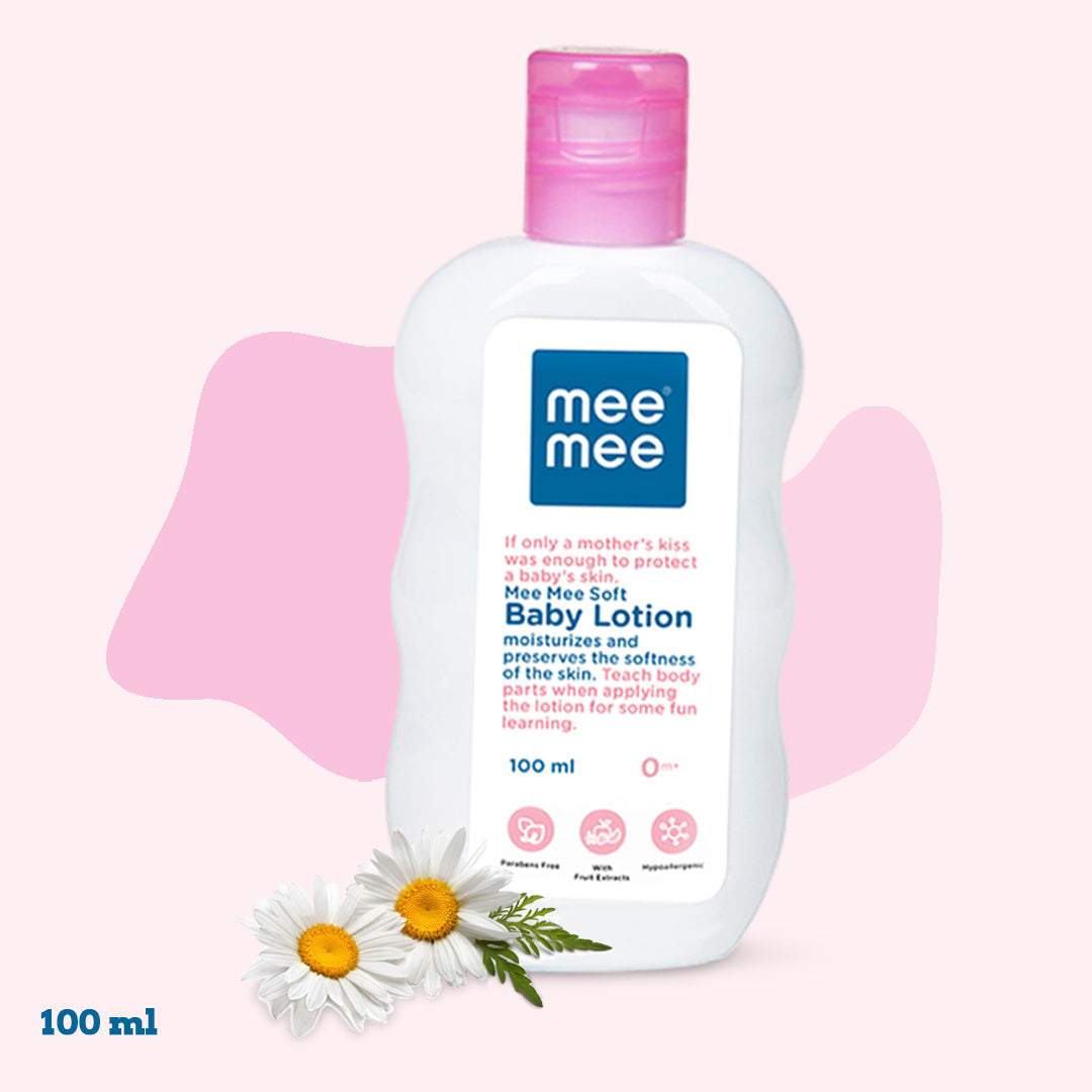 Mee Mee Soft Moisturizing Baby Lotion with Fruit Extracts, 100ml