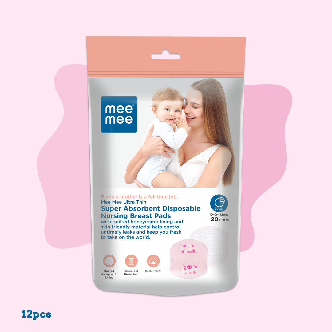 Mee Mee - Ultra Thin Super Absorbent Disposable Maternity Nursing Breast Pads