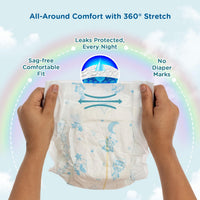Mee Mee Premium Breathable Baby Tape Diapers (NB, 16 pcs) | Skin-Friendly Super Absorbent Cotton-Soft Diapers with Wetness Indicator | Newborn 0–2 Years
