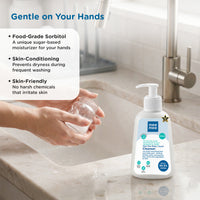 Mee Mee Liquid Cleanser 300 ml | Anti-Bacterial Formula Kills 99.9% Germs | For Bottles, Nipples, Accessories, Toys, Fruits & Vegetables | Alcohol-Free, Dermatologically Tested