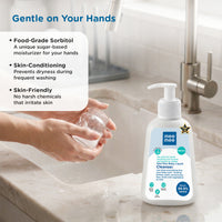 Mee Mee Baby Liquid Cleanser 500 ml, Anti-Bacterial Kills 99.9% Germs | for Bottles, Nipples, Accessories, Toys, Fruits & Vegetables | No Alcohol, Dermatologically Tested