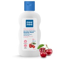 Mee Mee Foamy Baby Mild Bubble Bath 200 ml | Cherry & Fruit Extracts | Tear-Free Formula | Gentle on Skin | Moisturizes & Soothes | Head-to-Toe Baby Wash | Dermatologically Tested