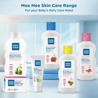 Mee Mee Foamy Baby Mild Bubble Bath 200 ml | Cherry & Fruit Extracts | Tear-Free Formula | Gentle on Skin | Moisturizes & Soothes | Head-to-Toe Baby Wash | Dermatologically Tested