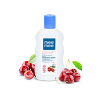 Mee Mee Baby Body Wash | Pk of 1(100ml) With Cherry & Fruit Extracts | Tear-Free Formula | Moisturizes and Soothes Skin | Natural Head to Toe Baby Mild Bubble Bath Dermatologically Tested