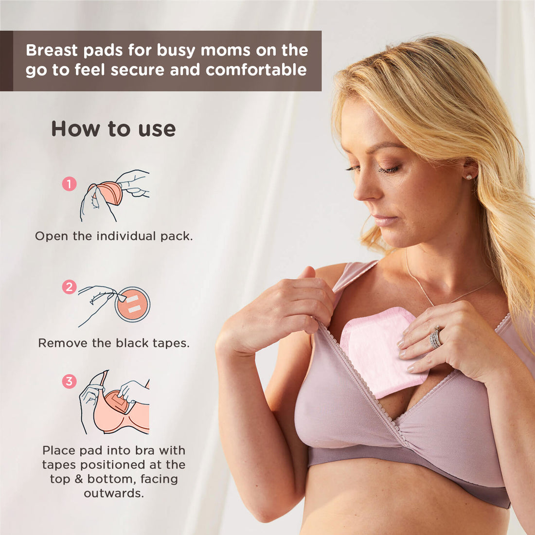 Mee Mee Disposable Nursing & Maternity Breast Pads 36 Pcs | Ultra Thin Honeycomb Pads with Leak Guard | Super Absorbent Soft Cotton | Compact, Leakproof, Skin-Friendly, Breastfeeding Pads for New Moms