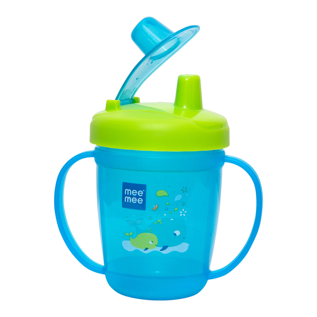 Mee Mee Baby Sipper Cup with Spout (180 ml) | Twin Handle Mug for Kids