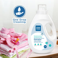 Mee Mee Mild Liquid Laundry Detergent (1L) | Baby Detergent for Baby Specific Stains