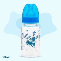 Mee Mee Milk-Safe™  Premium Glass Feeding Bottle with Anti-Colic Teat | 4oz