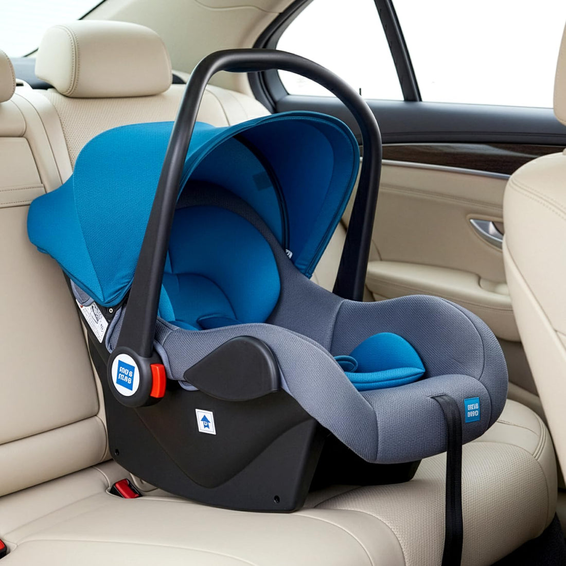 Mee Mee Little Explorer 4-in-1 Baby Car Seat & Carry Cot | Model Name: Little Explorer | Convertible Car Seat, Rocking Chair & Feeding Seat | 0–15 Months (Up to 13 kg)