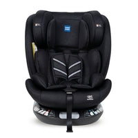 Mee Mee Orbit 360° Rotatable Convertible ISOFIX Car Seat for 0–12 Years (0–36 kg) | Rear & Forward Facing | ECE R44/04 Certified | 5-Point Safety Harness | Adjustable Recline & Headrest | Model Name: Orbit | Black