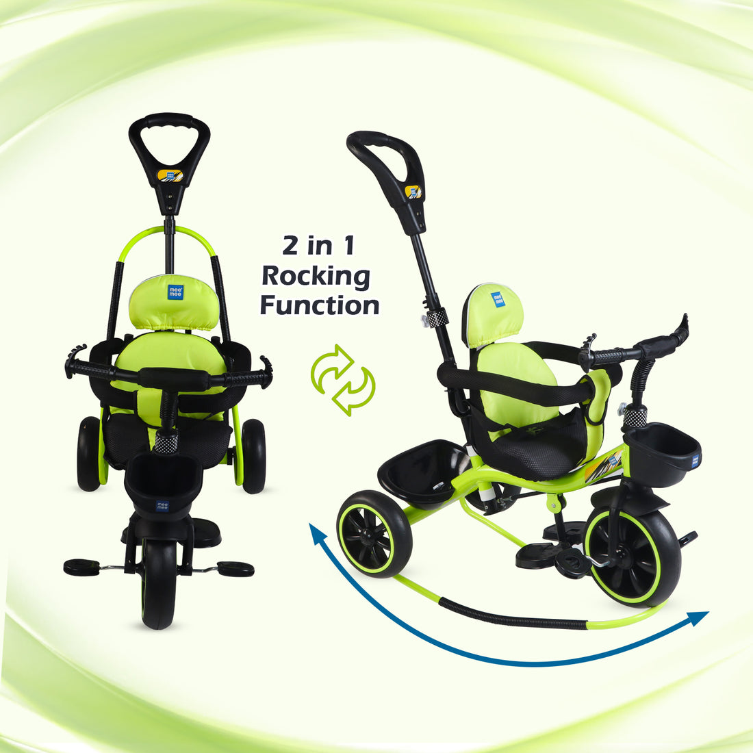 Mee Mee - Baby Tricycle with 2 in 1 Rocking Function 