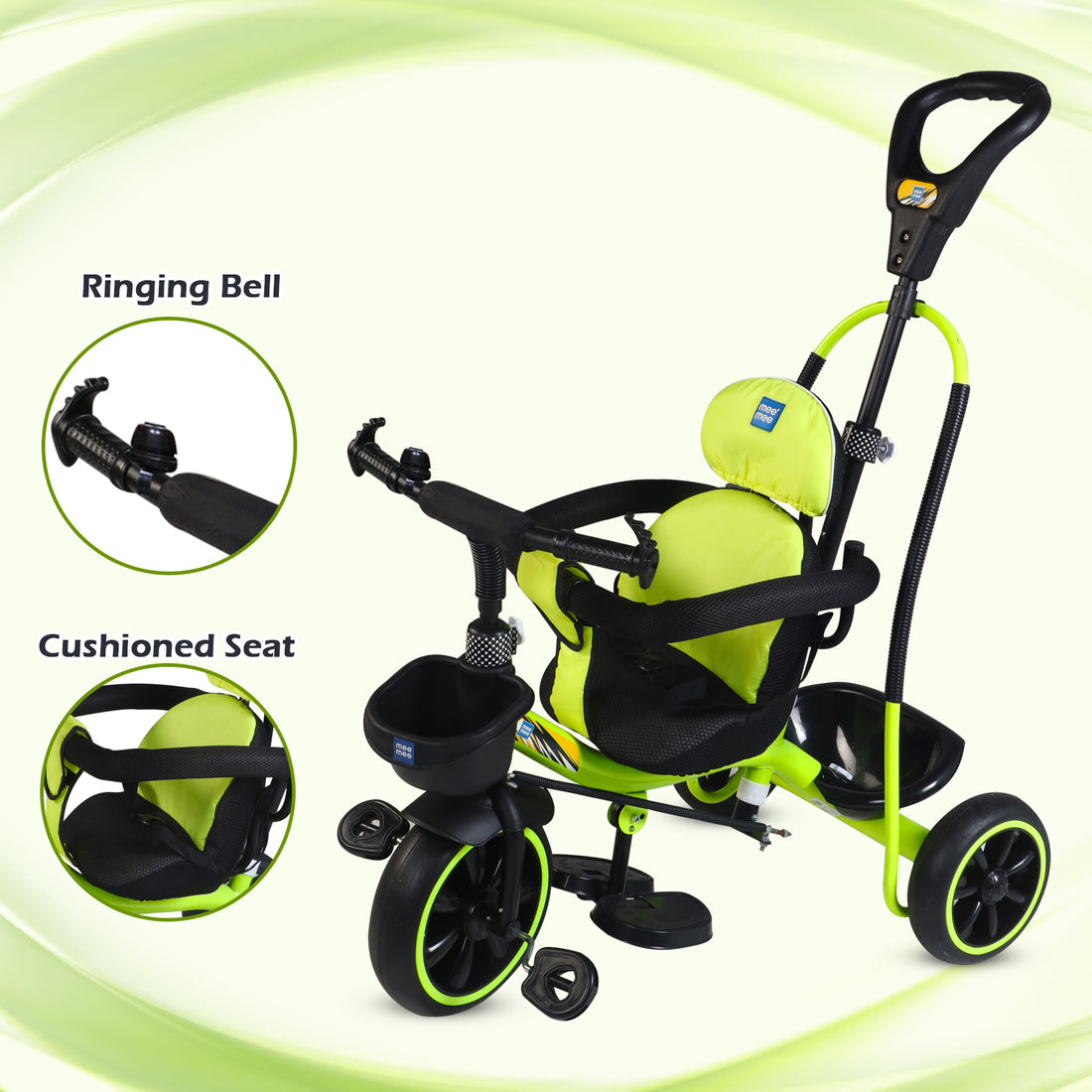 Mee Mee - Baby Tricycle with Adjustable Cushioned Seat