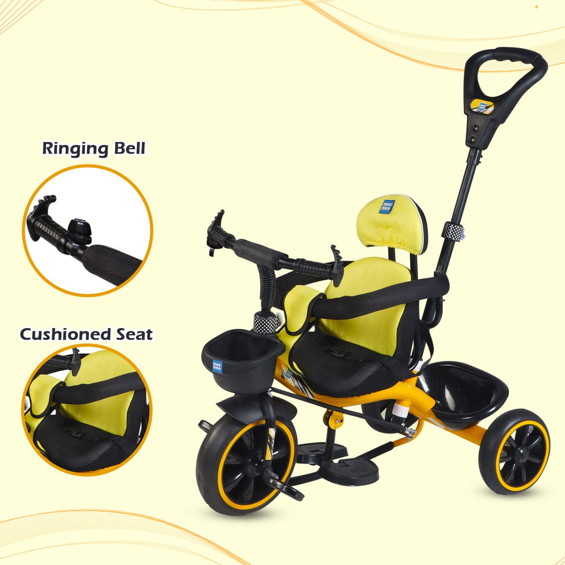 Mee Mee - Baby Tricycle with Ringing Bell