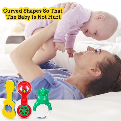 Mee Mee - Curved Shape Baby Rattles