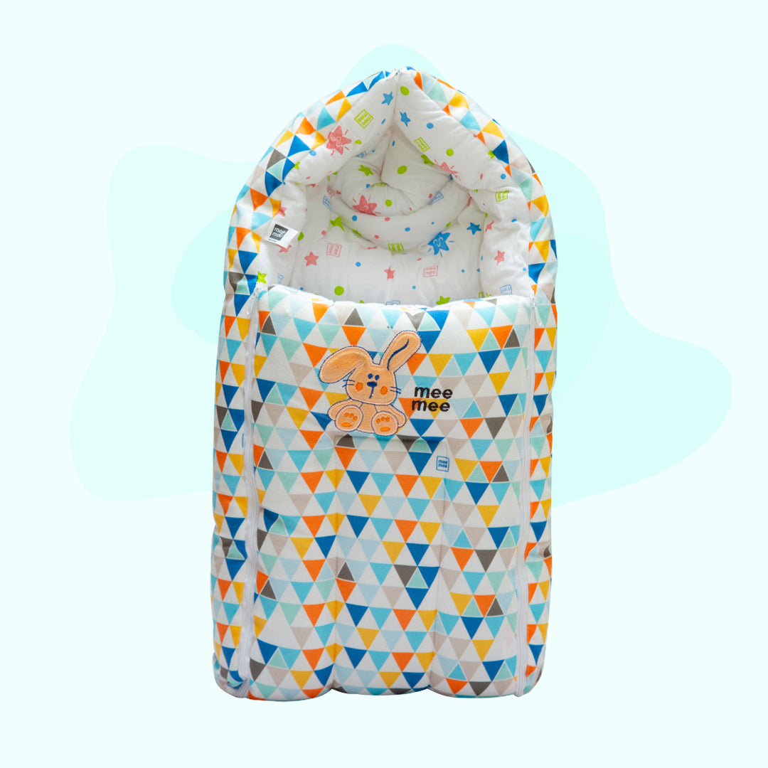 Baby Warm Sleeping Bag Sack Padded Travel Carry Nest for Baby