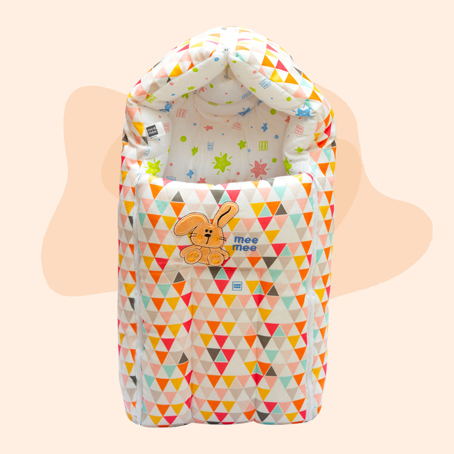 Mee Mee - Baby Warm Sleeping Bag Sack (Triangle Pattern)