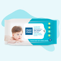 Mee Mee - Caring Baby Wet Wipes With Aloe Vera and Lemon Extracts