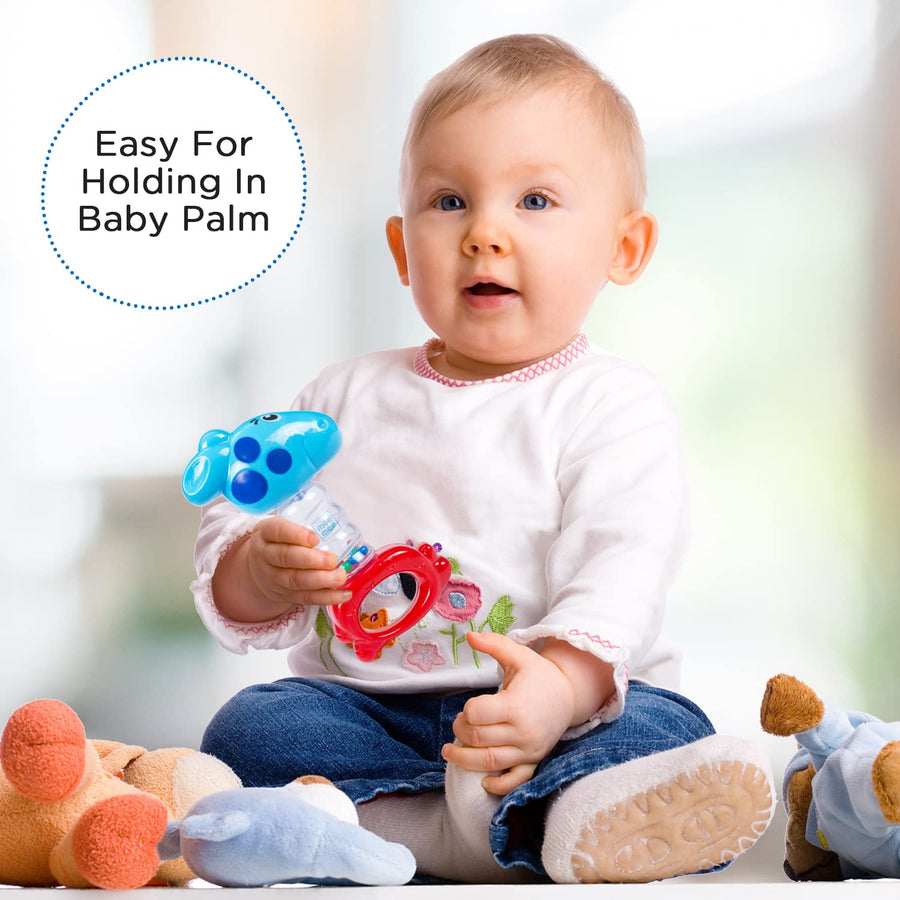Mee Mee - Easy for Holding in Baby Palm Rattle
