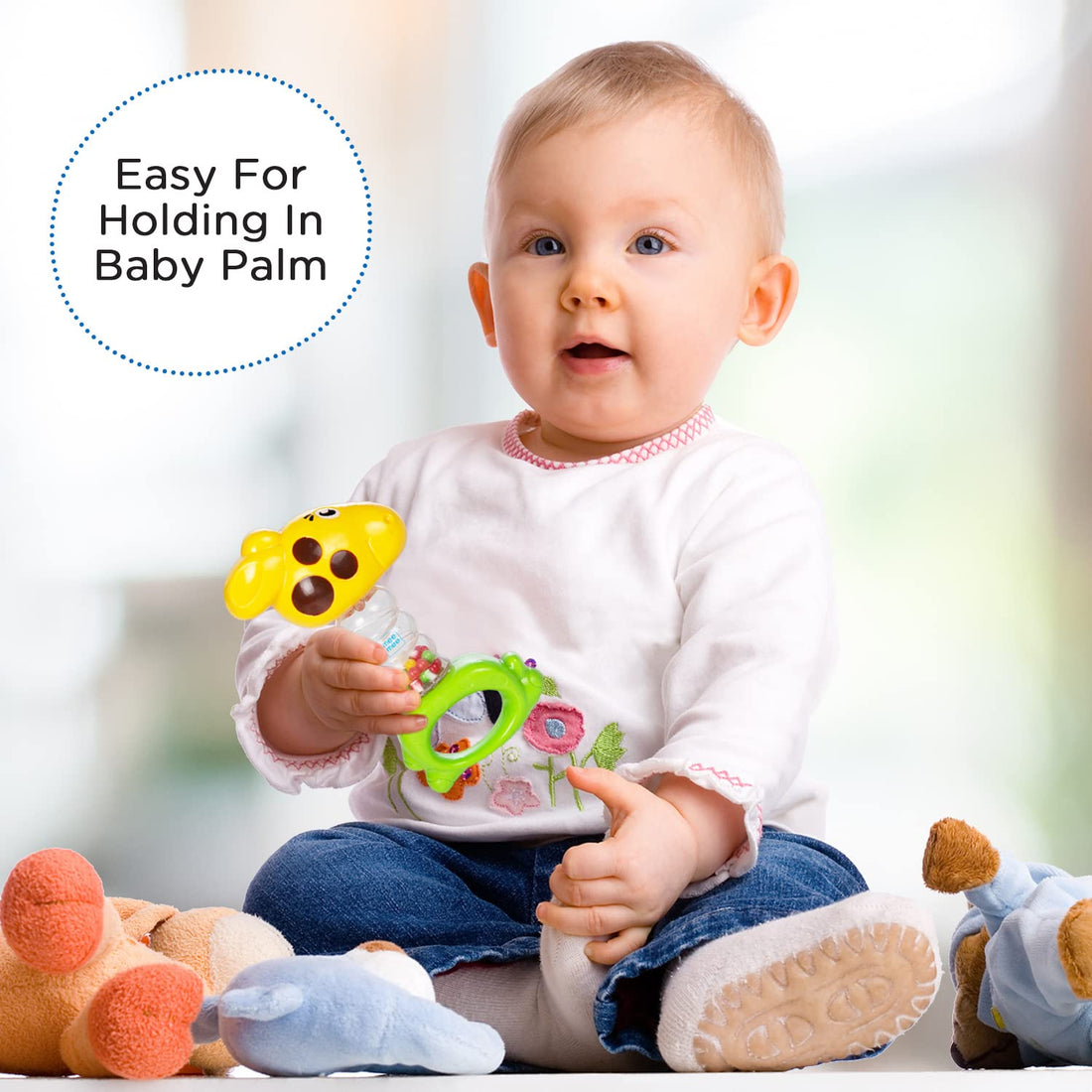 Mee Mee - Cheerful Rattle Toy for Baby