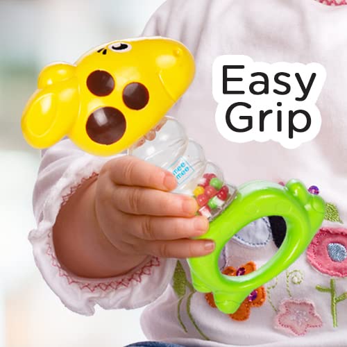 Mee Mee - Strengthen Baby's Grip with Rotating Rattle