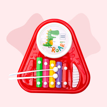 Mee Mee - Cheerful Musical Xylophone with Drum for your little one's